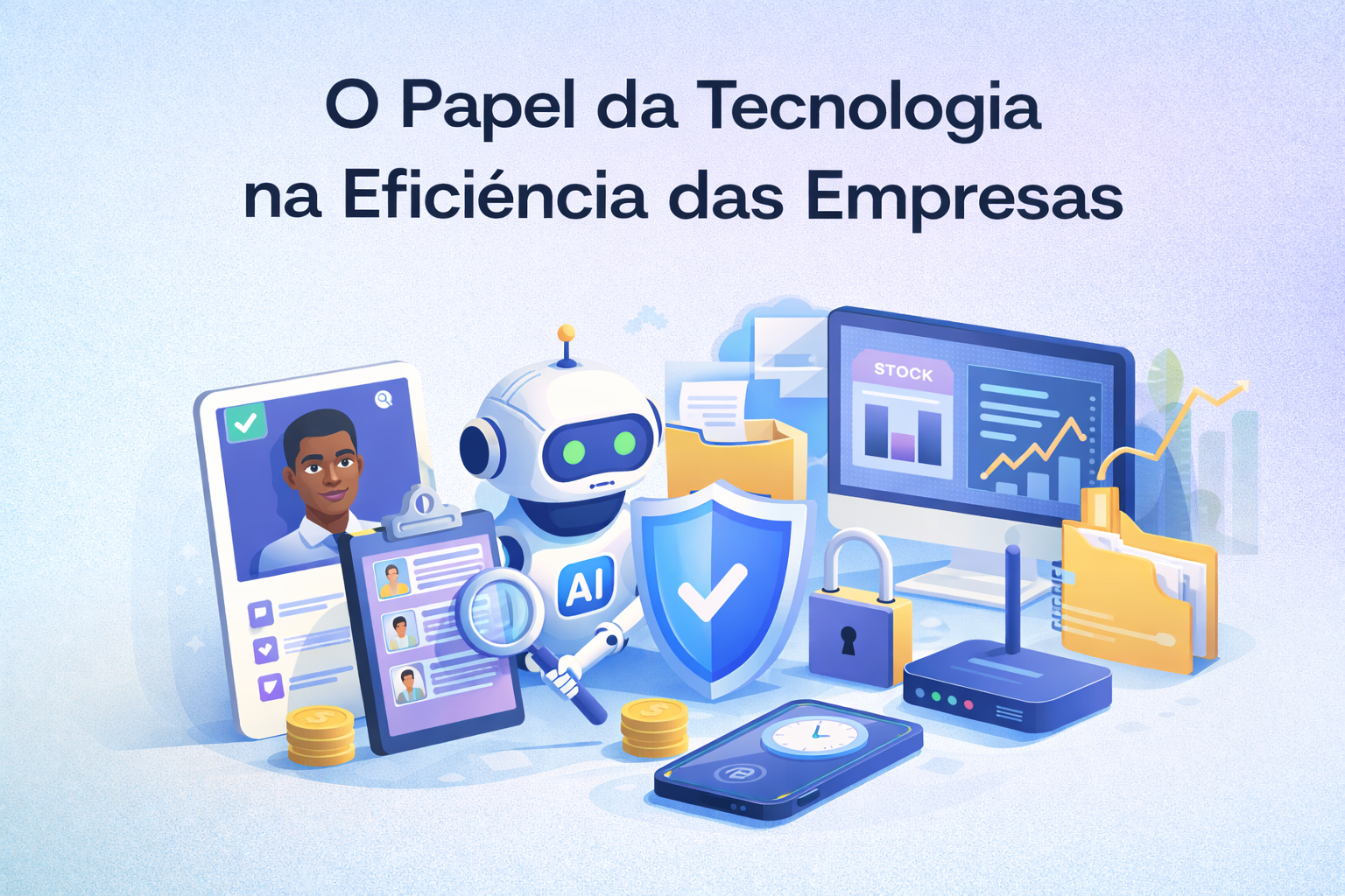 O Papel da Tecnologia na Eficiência das Empresas
